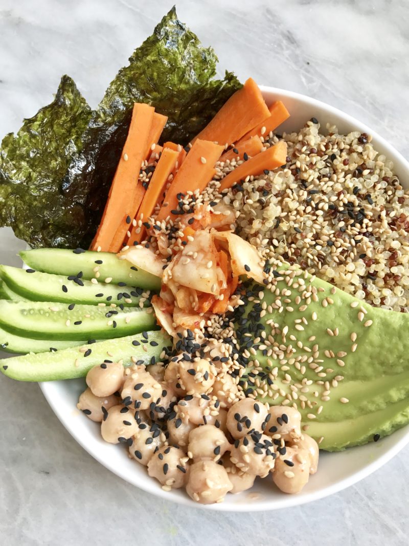 Quinoa Sushi Bowls – Plant Based Jane