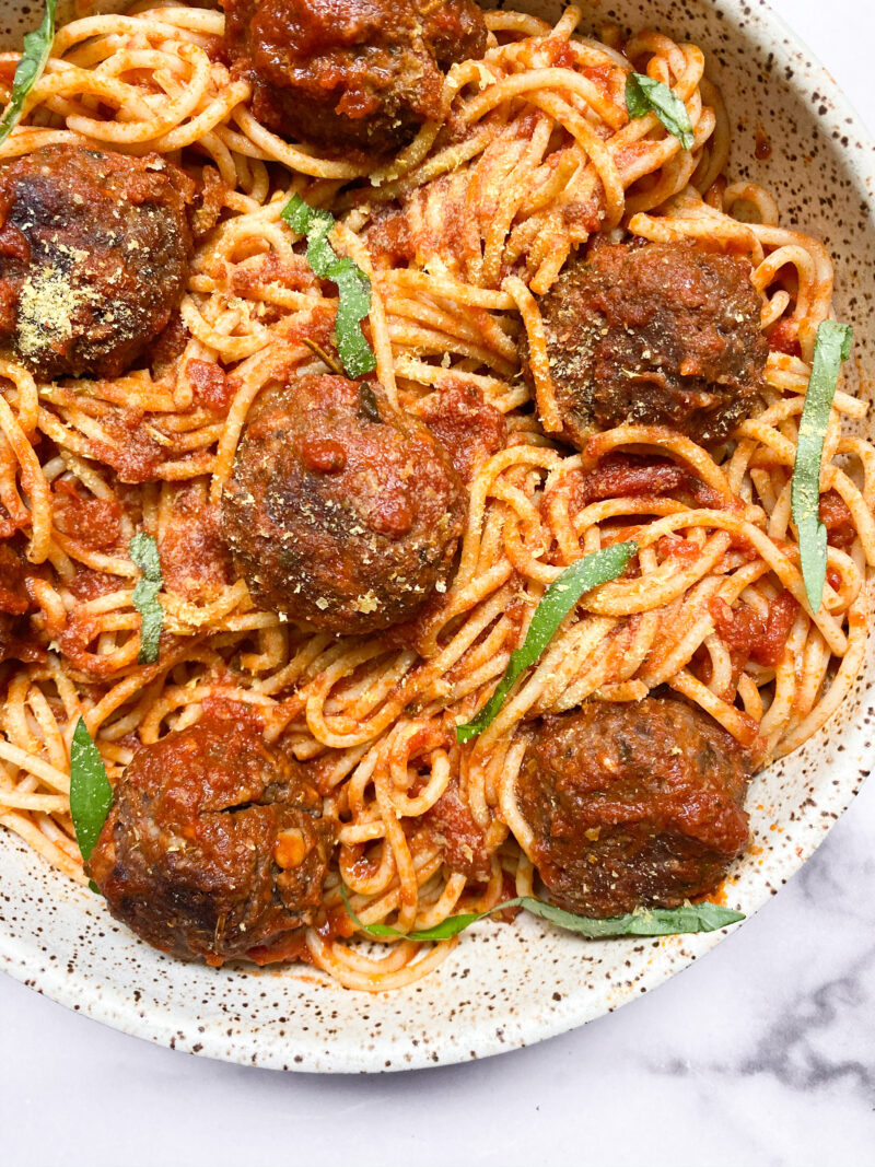 Spaghetti & Meatballs – Plant Based Jane