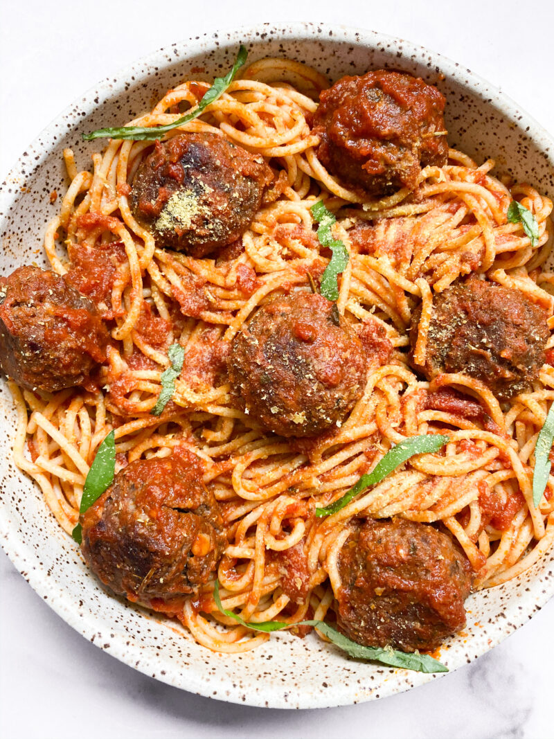 Spaghetti & Meatballs – Plant Based Jane